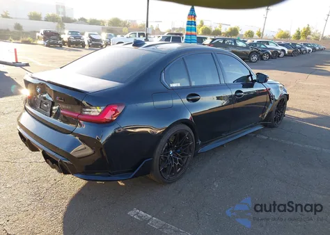 2022 BMW M3 Competition из США, поврежденный, VIN WBS33AY00NFM34821